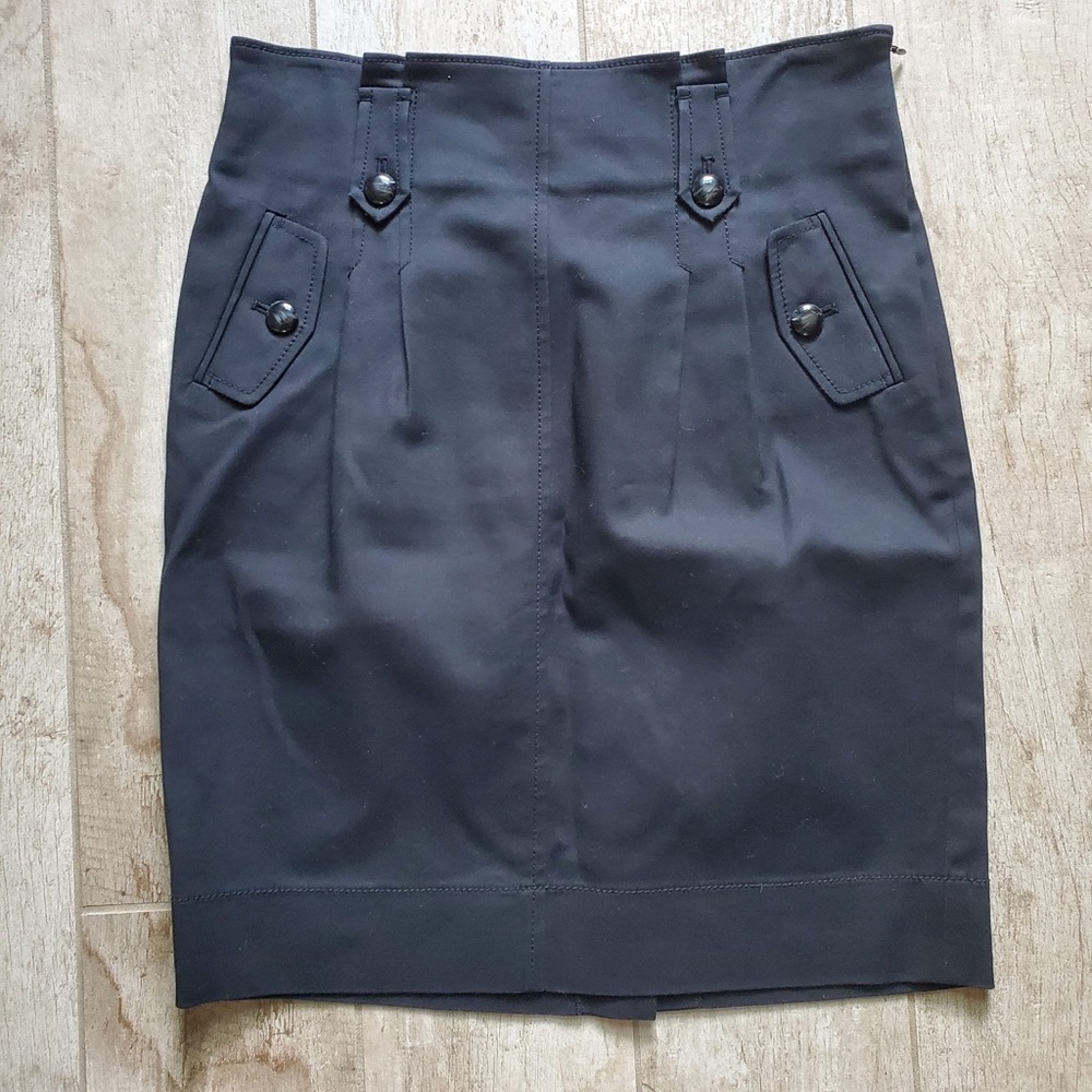 5/$25 Ann Taylor Black Stretch Mini Skirt